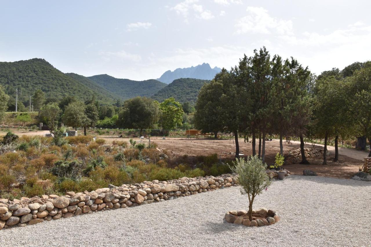 Domaine U Filanciu, Maison Ghjulia avec piscine - Centre Corse Moltifao Exterior foto