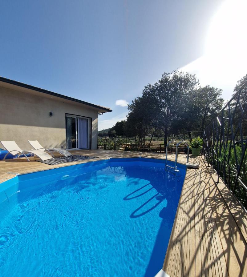Domaine U Filanciu, Maison Ghjulia avec piscine - Centre Corse Moltifao Exterior foto